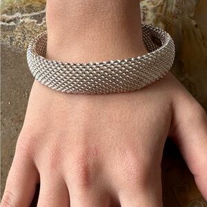 Tiffany & Co. 925 Silver Mesh Bracelet